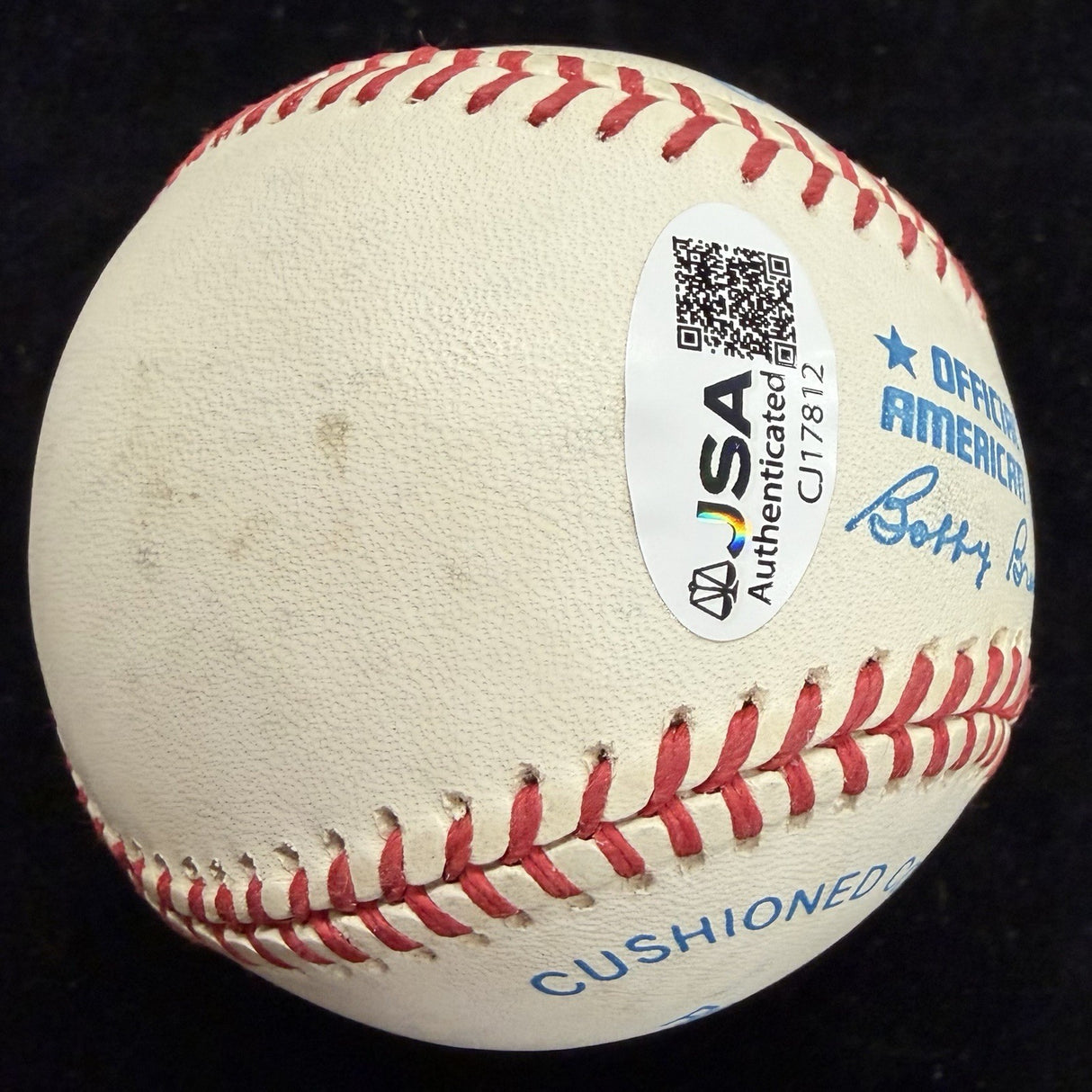 Nolan Ryan Merry Christmas Signed Baseball JSA