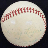 Larry Lajoie Single Signed OAL Harridge Baseball PSA/DNA LOA Graded 4.5