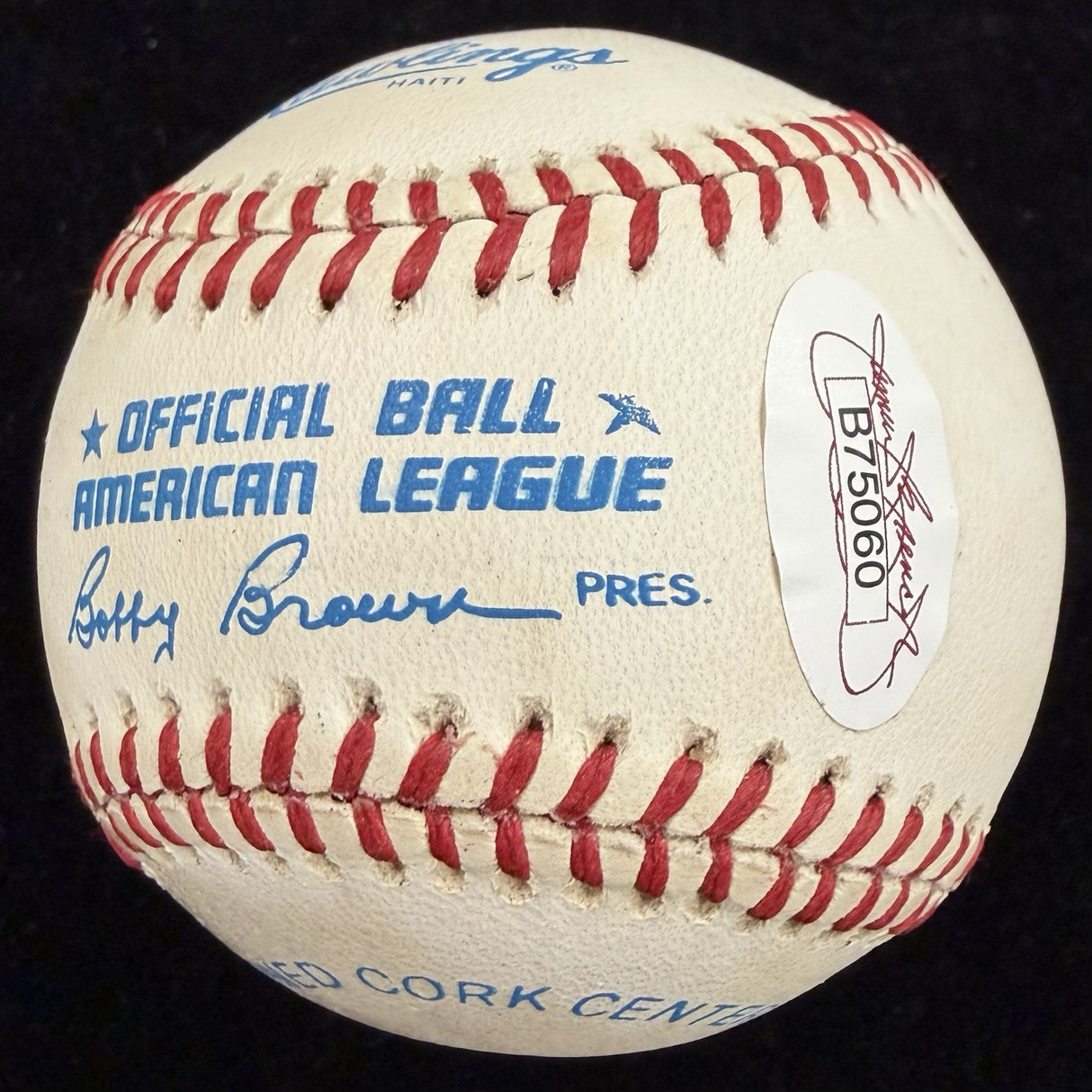 Ted Williams Signed Baseball JSA LOA