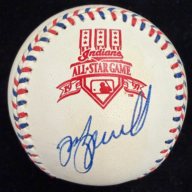 Jeff Bagwell Signed 1997 All Star Game ASG Logo Baseball JSA