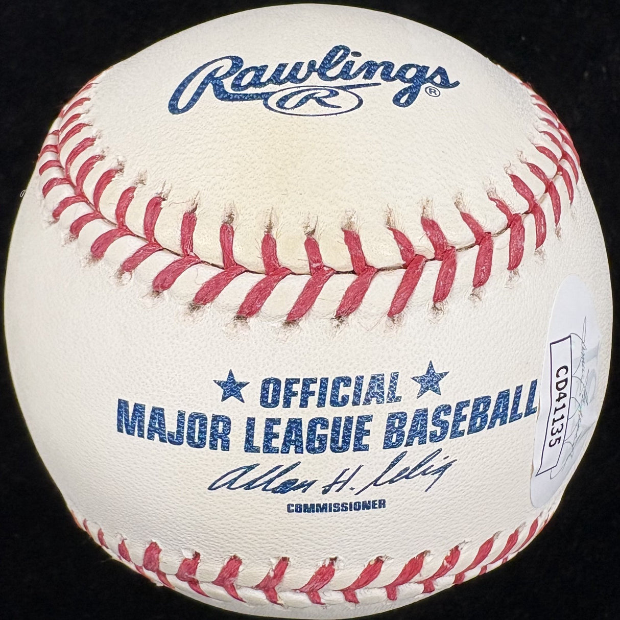 Clarence Thomas Signed Baseball JSA