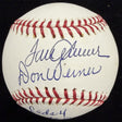Tom Seaver Don Werner Reds 4 Cards 0 Dual Signed Baseball PSA/DNA No Hitter