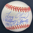 Tony Oliva 3x Batting Champ Signed Baseball JSA