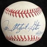 Catfish Hunter HOF 87 Signed Baseball JSA