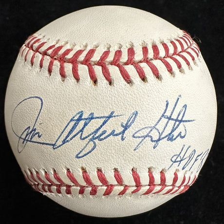 Catfish Hunter HOF 87 Signed Baseball JSA