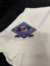 Nolan Ryan HOF 99 Signed Authentic Mitchell Ness Rangers Stat Jersey JSA LOA
