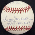 Reggie Jackson 1973 AL MVP Signed RJ Stat Baseball Complete Box Bag Cert