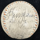 Babe Ruth Lou Gehrig 1931 New York Yankees Team Signed Baseball PSA/DNA LOA