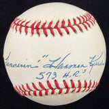 Hammerin’ Harmon Killebrew 573 HRs Signed Baseball JSA