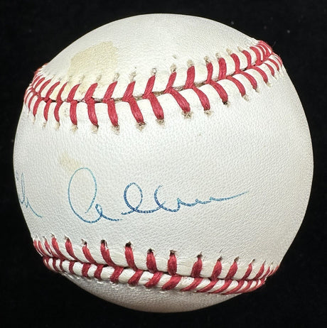 Dick Allen Signed Baseball JSA HOF