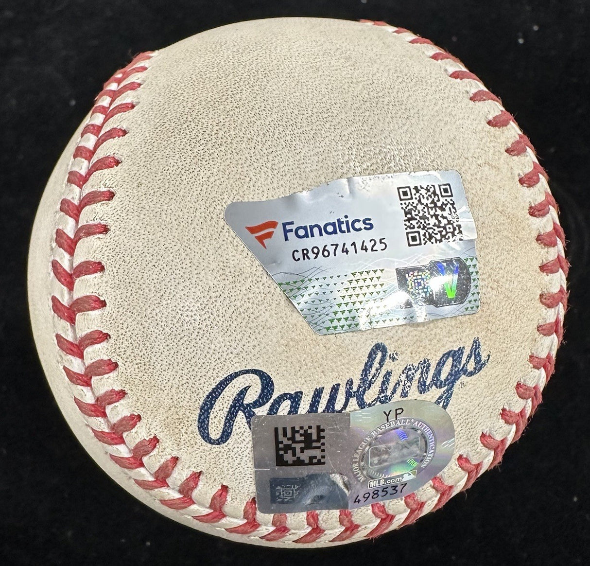 2024 World Series Game 5 Game Used Baseball MLB Holo Shohei Ohtani 