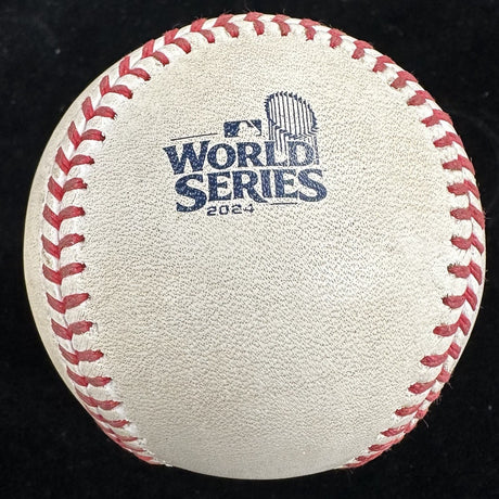 2024 World Series Game 5 Game Used Baseball MLB Holo Shohei Ohtani 
