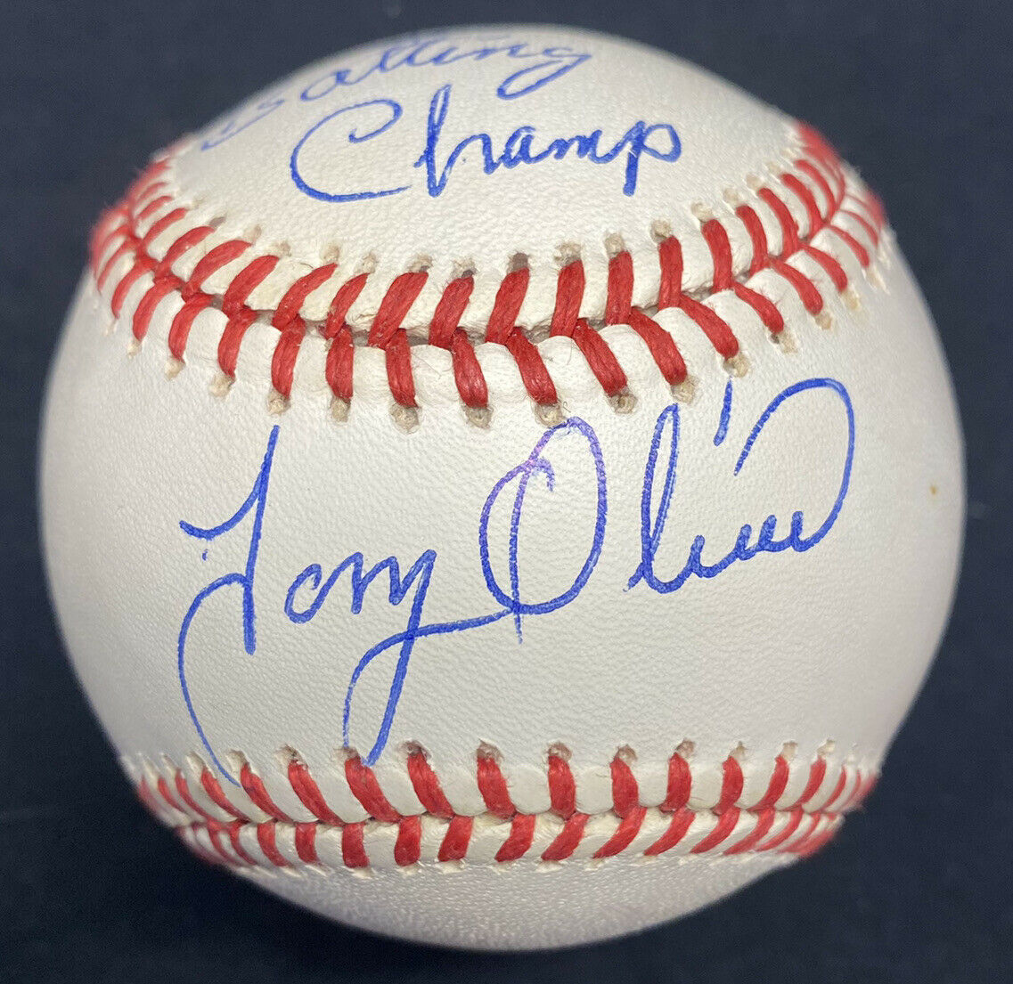 Tony Oliva 3x AL Batting Champ Signed Baseball JSA