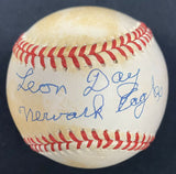 Leon Day Newark Eagles Signed Baseball PSA/DNA