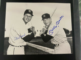 Mickey Mantle Stan Musial Dual Signed 11x14 Photo Beckett BAS LOA