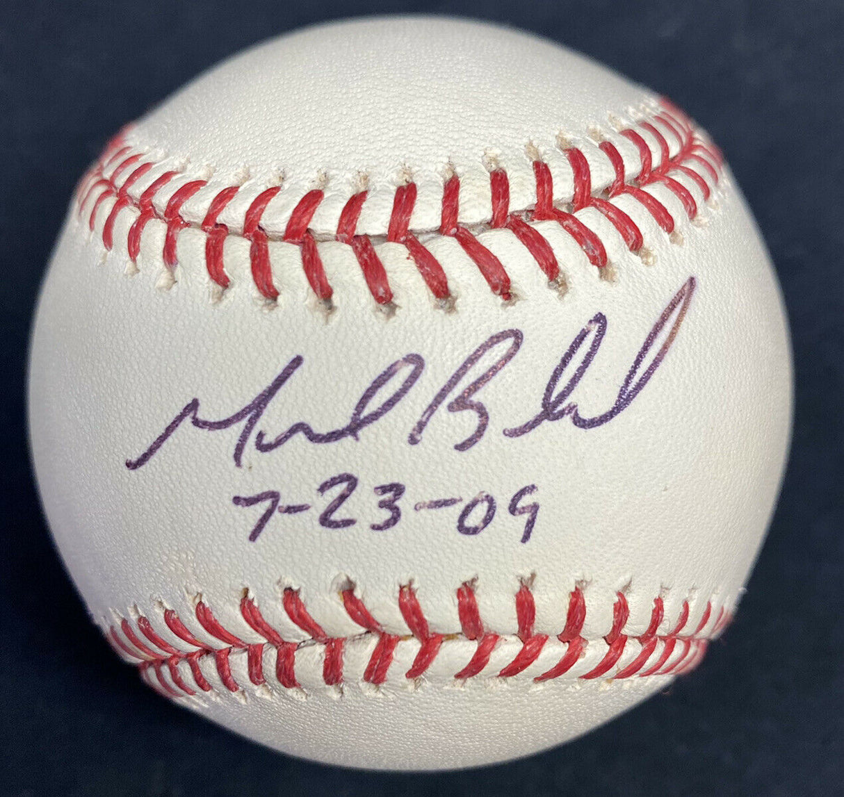 Mark Buehrle PG 7-23-09 Signed Baseball Perfect Game JSA LOA