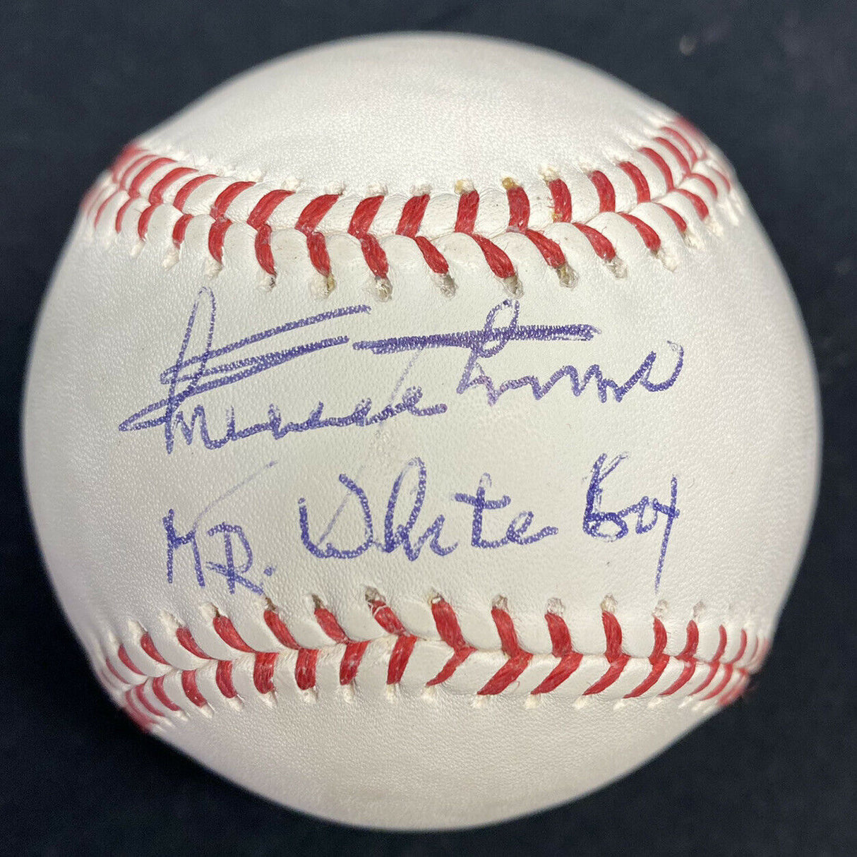 Minnie Minoso Mr. White Sox Signed Baseball Nickname JSA