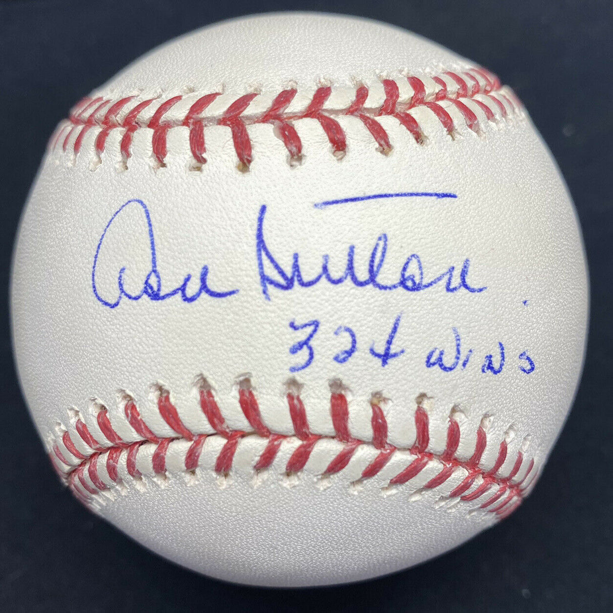 Don Sutton 324 Wins Signed Baseball JSA