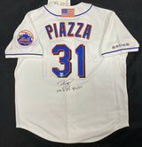 Mike Piazza HR for NY Signed Authentic Mitchell Ness Jersey Fanatics MLB Holo