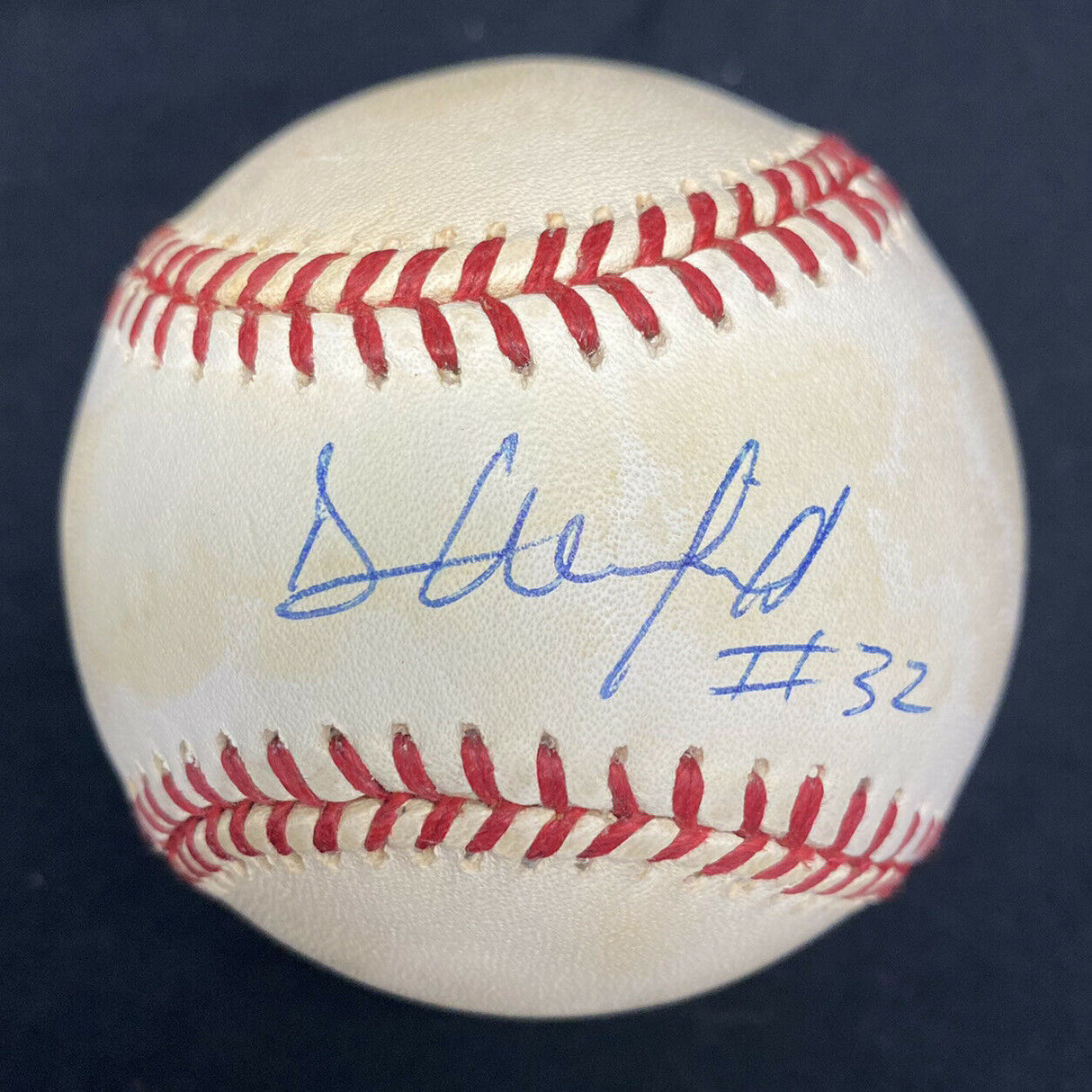 Dave Winfield #32 Signed Baseball JSA