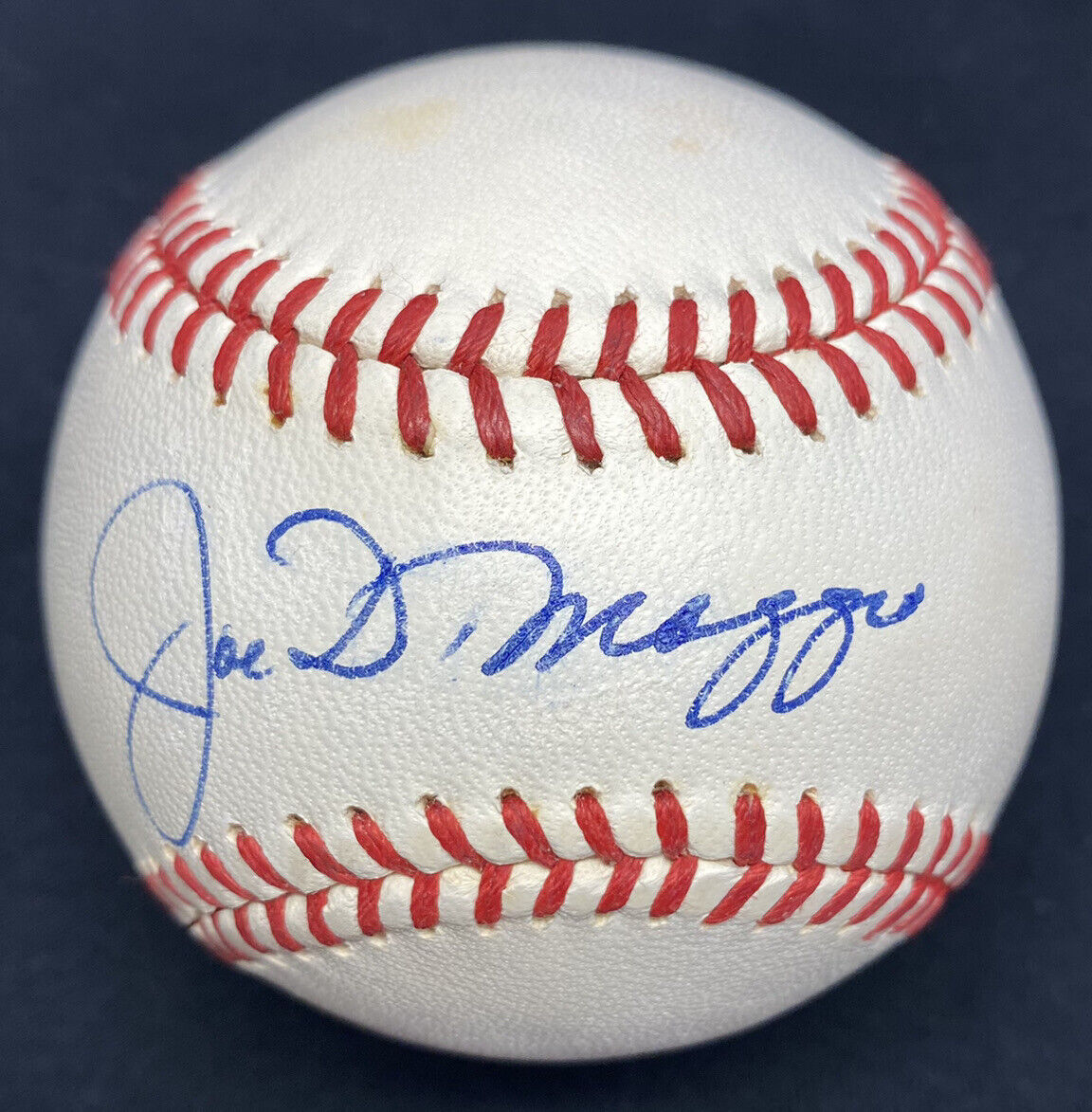 Joe DiMaggio Signed Joe Cronin Reach American League Baseball JSA LOA