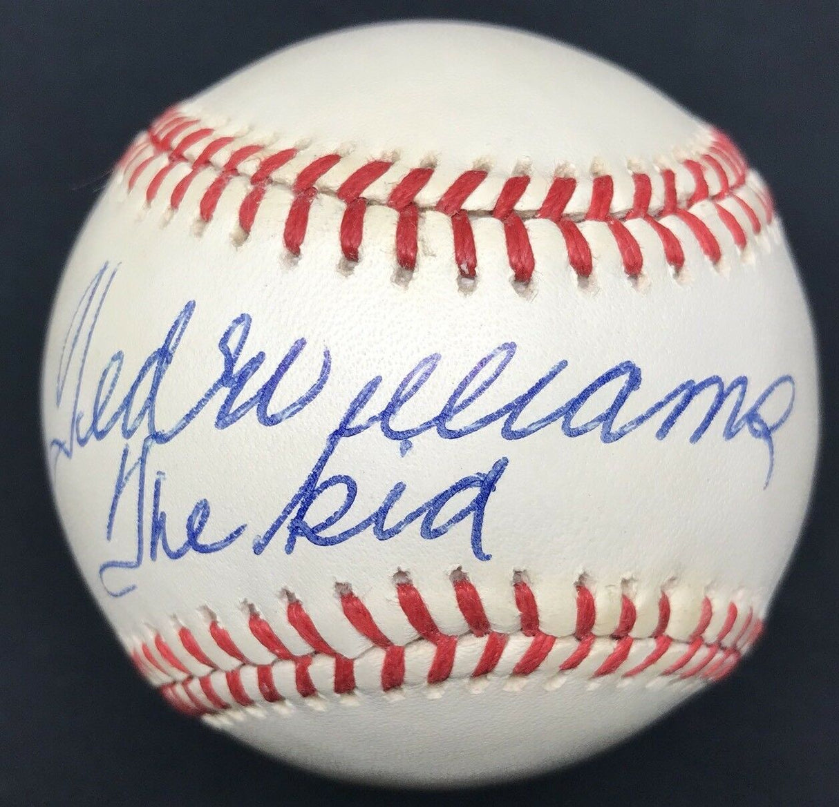 Ted Williams The Kid Signed Baseball JSA LOA