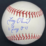 Tony Oliva Tony O Nickname Signed Baseball Beckett Witness BAS