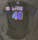 Jacob deGrom 18-19 NL CY Signed Authentic Mets Nike Jersey MLB Holo Fanatics