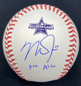 Mike Trout 9th ASG Signed 2021 All Star Game Logo Baseball MLB Holo Hologram