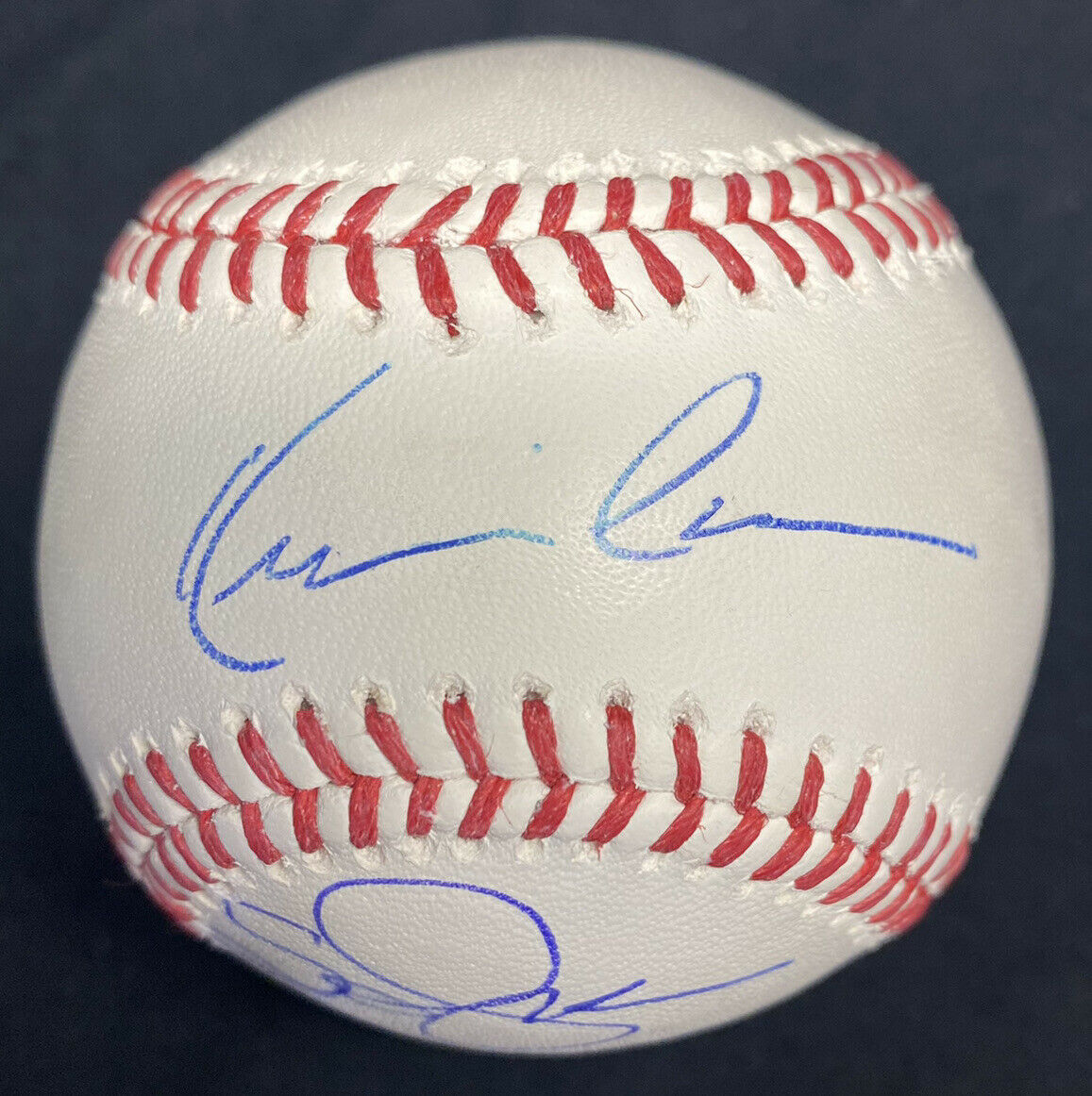 Kevin Costner Susan Sarandon Dual Signed Baseball Bull Durham JSA