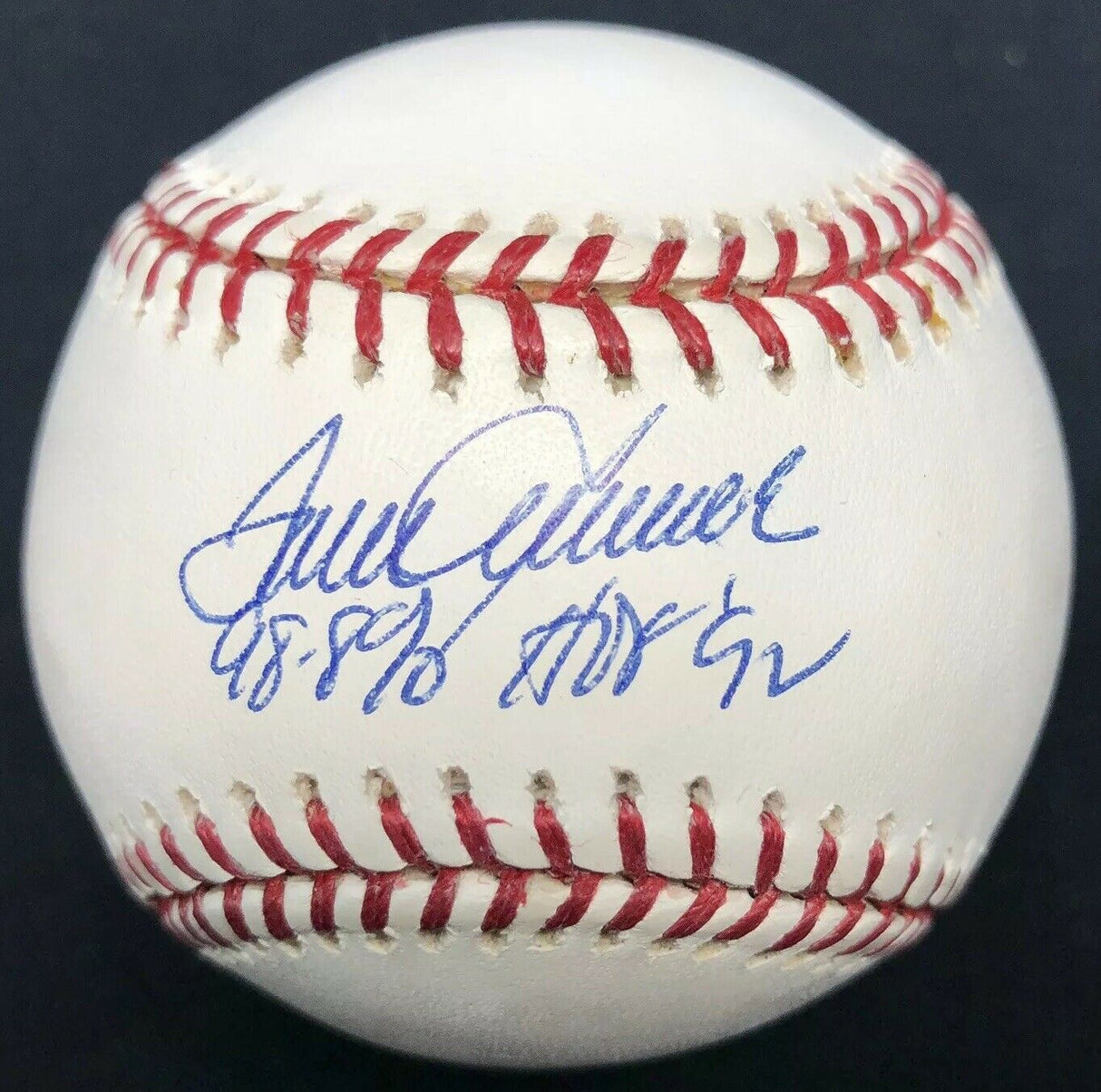 Tom Seaver HOF 92 98.8% Signed Baseball MLB Holo Mounted Memories