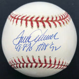 Tom Seaver HOF 92 98.8% Signed Baseball MLB Holo Mounted Memories