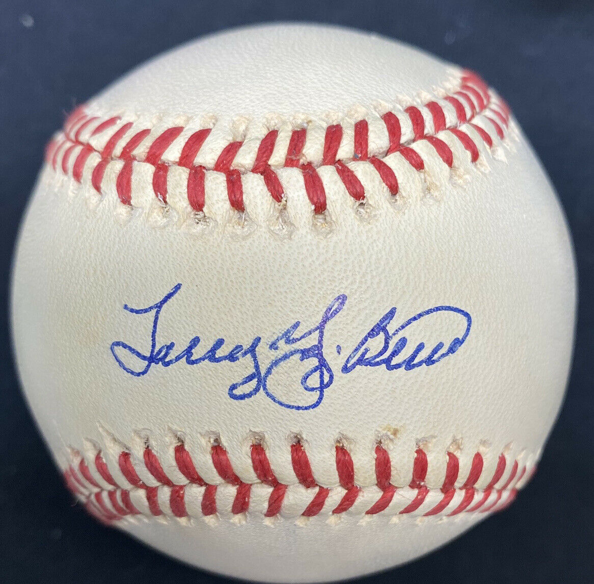 Larry Yogi Berra Signed Nickname Baseball PSA/DNA