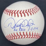 Derek Jeter The Dive 7-1-04 Signed Baseball MLB Holo