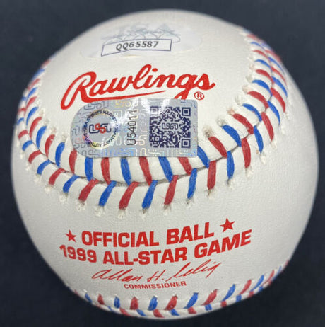 Vladimir Guerrero 1st ASG Signed 1999 All Star Game Logo Baseball JSA