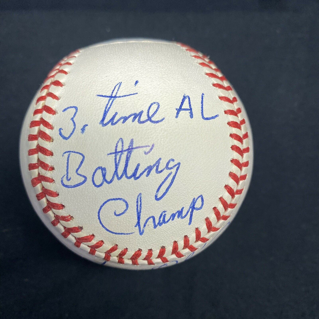 Tony Oliva 3x AL Batting Champ Signed Baseball JSA