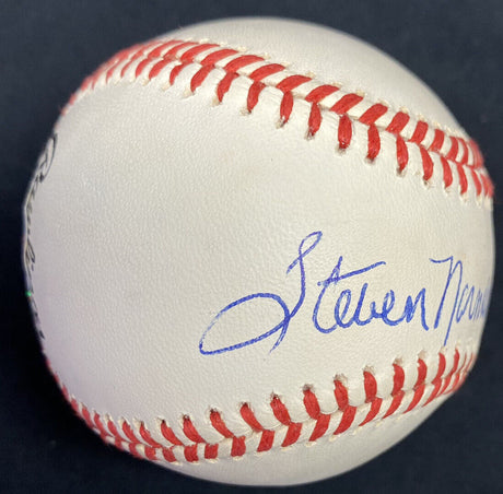 Steven Norman Carlton Full Name Signed Baseball Steve PSA