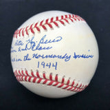 Yogi Berra D-Day WWII Signed Baseball JSA LOA