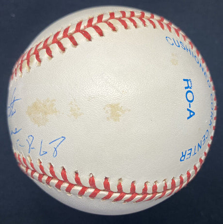 Catfish Hunter Perfect Game 5/8/68 Signed Baseball JSA LOA