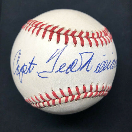 Capt. Ted Williams Signed Baseball JSA LOA