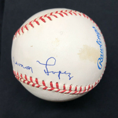 Alfonso Ramon Lopez Al Signed Baseball PSA/DNA HOF