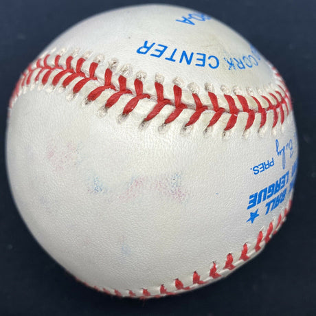 Edward C. Whitey Ford Signed Baseball Beckett BAS