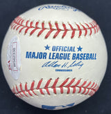 Reggie Jackson 73 AL MVP Signed Baseball JSA Witness