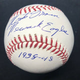 Monte Irvin Negro League Inscribed Signed Baseball Set PSA JSA HOF MVP