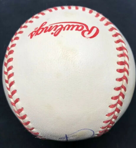 Robin R. Yount 3,142 (Hits) Signed Baseball JSA Full Name