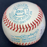 Joe DiMaggio Signed Joe Cronin Reach American League Baseball JSA LOA