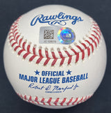 Mike Trout Bunt Single First Hit 7/9/11 Signed Baseball MLB Holo