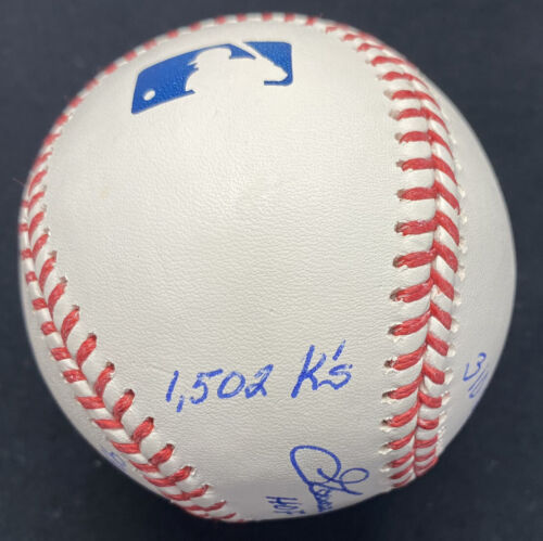 Goose Gossage HOF Signed Stat Baseball JSA