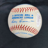 John Robert Johnny Mize HOF 81 Full Name Signed Baseball JSA LOA