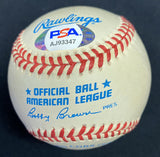 Charlie Gehringer WSC 35 Signed Baseball PSA/DNA